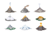 Volcano set