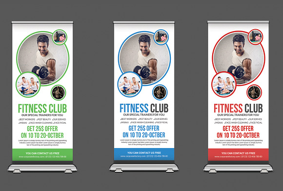 40 Multipurpose Rollup Banner Bundle in Flyer Templates - product preview 28