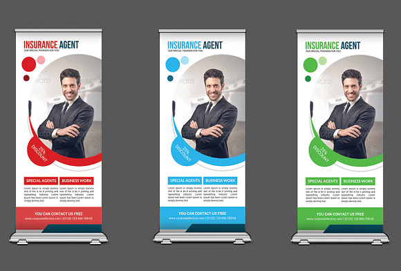 40 Multipurpose Rollup Banner Bundle in Flyer Templates - product preview 32