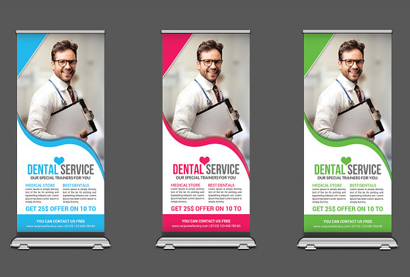40 Multipurpose Rollup Banner Bundle in Flyer Templates - product preview 35