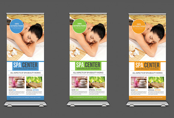 40 Multipurpose Rollup Banner Bundle in Flyer Templates - product preview 38