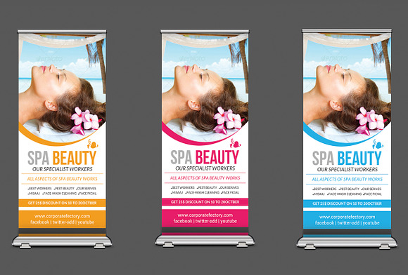 40 Multipurpose Rollup Banner Bundle in Flyer Templates - product preview 39