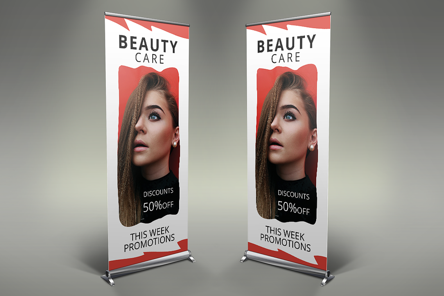 Beauty Saloon - Roll Up Banner