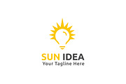 Sun Idea Logo Template