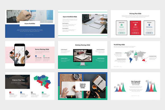 Guave : Pitch Deck Keynote in Keynote Templates - product preview 3