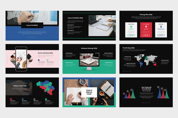 Guave : Pitch Deck Keynote in Keynote Templates - product preview 9
