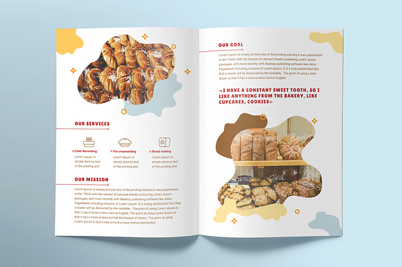 Bakery Brochure Bifold in Brochure Templates - product preview 2