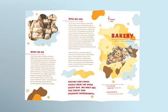 Bakery Print Pack in Invitation Templates - product preview 3