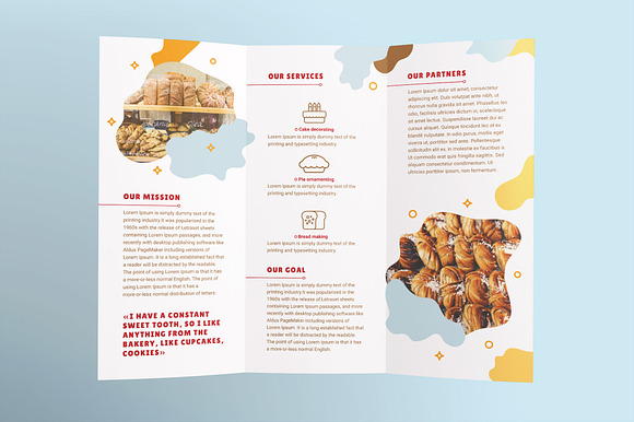Bakery Print Pack in Invitation Templates - product preview 4