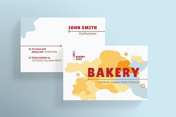 Bakery Print Pack in Invitation Templates - product preview 6