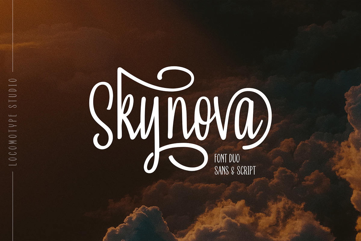 Skynova in Script Fonts - product preview 8