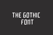The Gothic Font