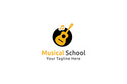 Musical School Logo Template