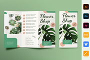Flower Shop Brochure Trifold