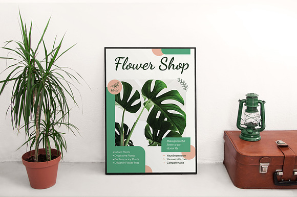 Flower Shop Print Pack in Invitation Templates - product preview 10