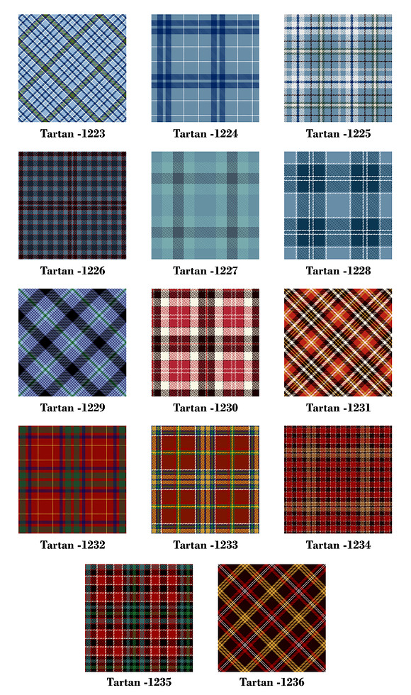 Seamless Tartan Pattern. Part–90 in Patterns - product preview 1