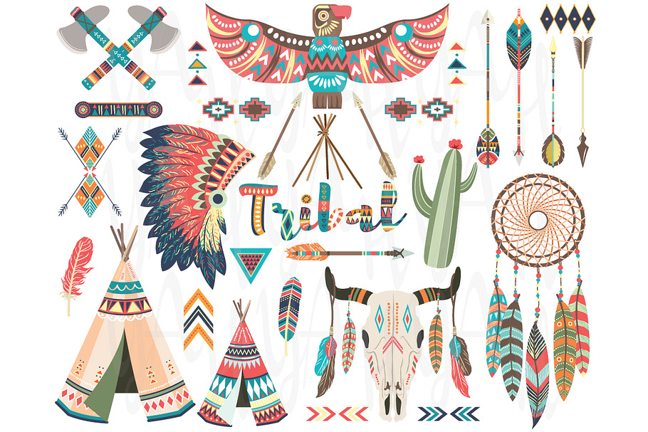 Tribal Design Collection Set