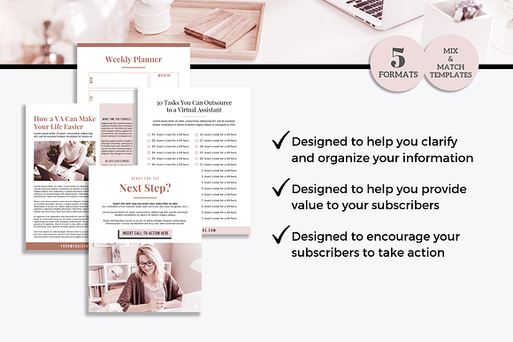 Lead Magnets for Virtual Assistants in Email Templates - product preview 4
