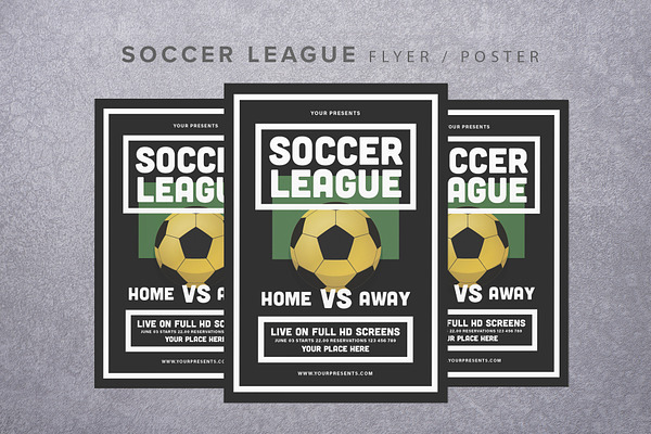 Soccer league Flyer