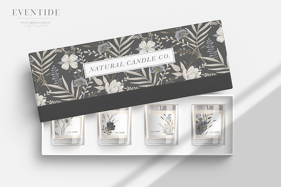 Eventide Florals Logos Patterns in Illustrations - product preview 7
