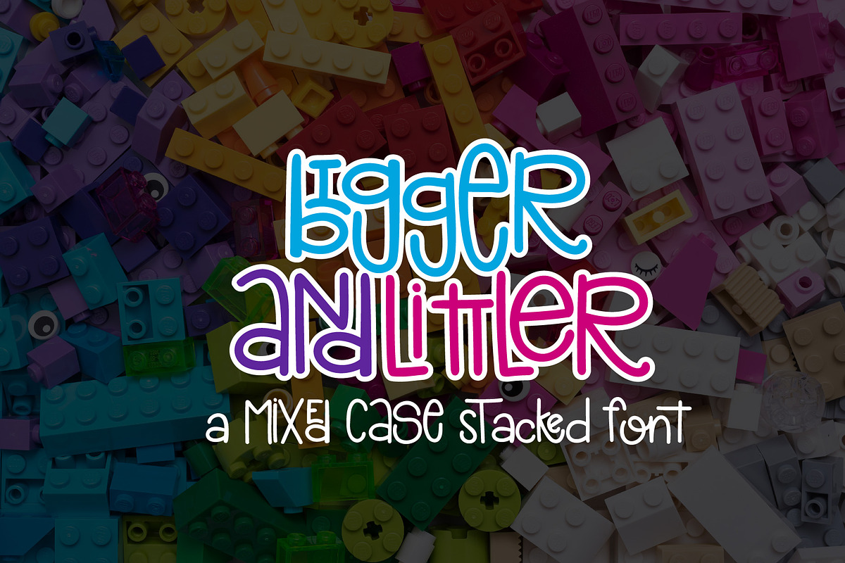 Bigger and Littler in Display Fonts - product preview 8