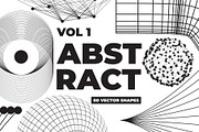 80 Vector Abstract Shapes Vol.1
