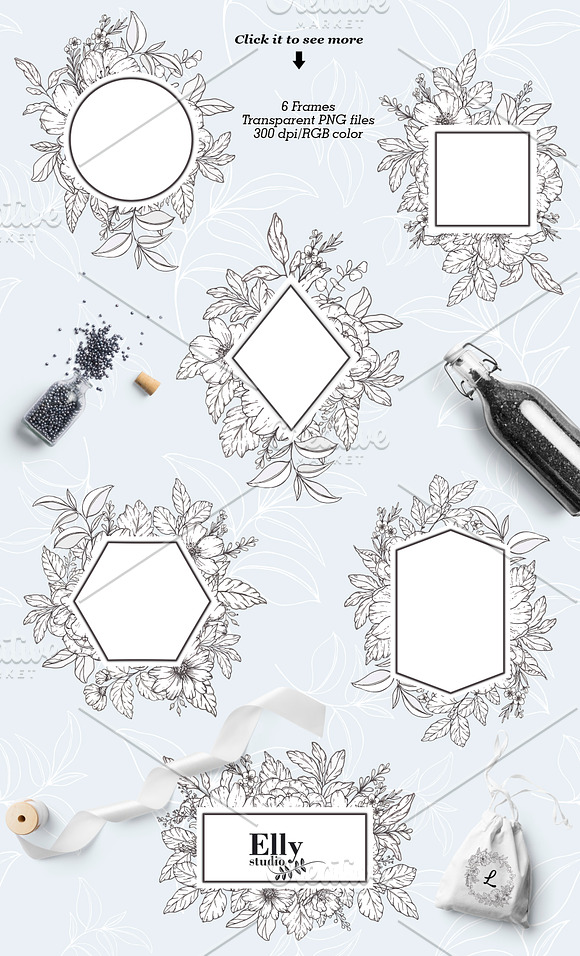 Modern Floral Graphic Collection in Illustrations - product preview 5