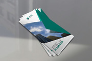 Celestial corporate trifold-brochure