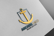Anchor Shield Logo