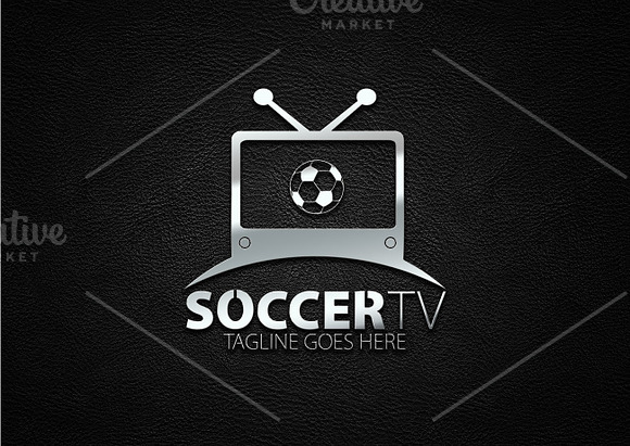 Soccer TV Logo in Logo Templates - product preview 1