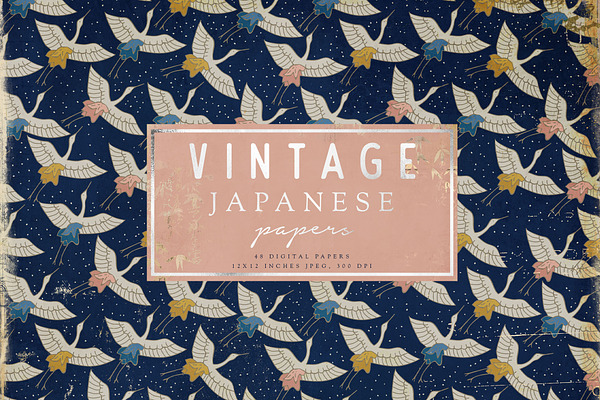 Vintage Japanese Papers