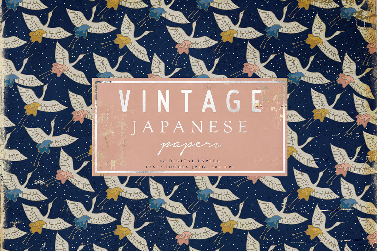 Vintage Japanese Papers in Patterns - product preview 8
