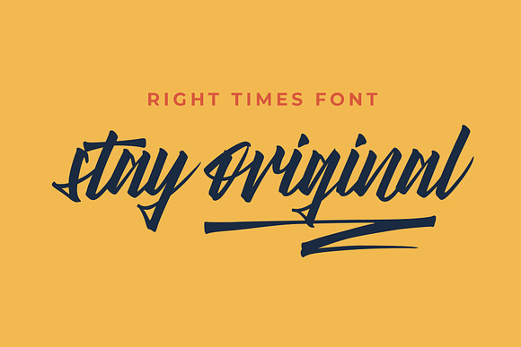 Right Times Font in Blackletter Fonts - product preview 3