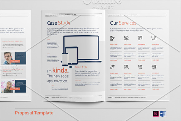 Proposal Template in Stationery Templates - product preview 2
