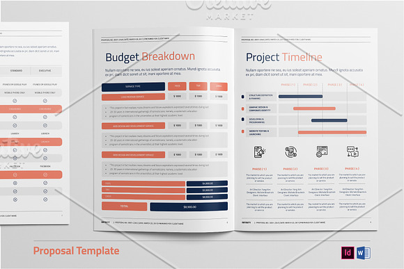 Proposal Template in Stationery Templates - product preview 4