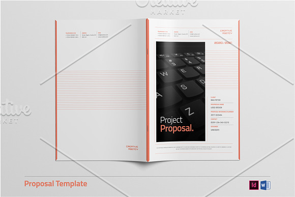 Proposal Template in Stationery Templates - product preview 7