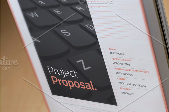 Proposal Template in Stationery Templates - product preview 8