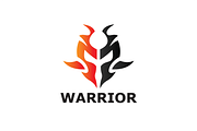 Warrior Mask Logo Template