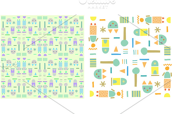 19 fun geometric patterns in Patterns - product preview 4