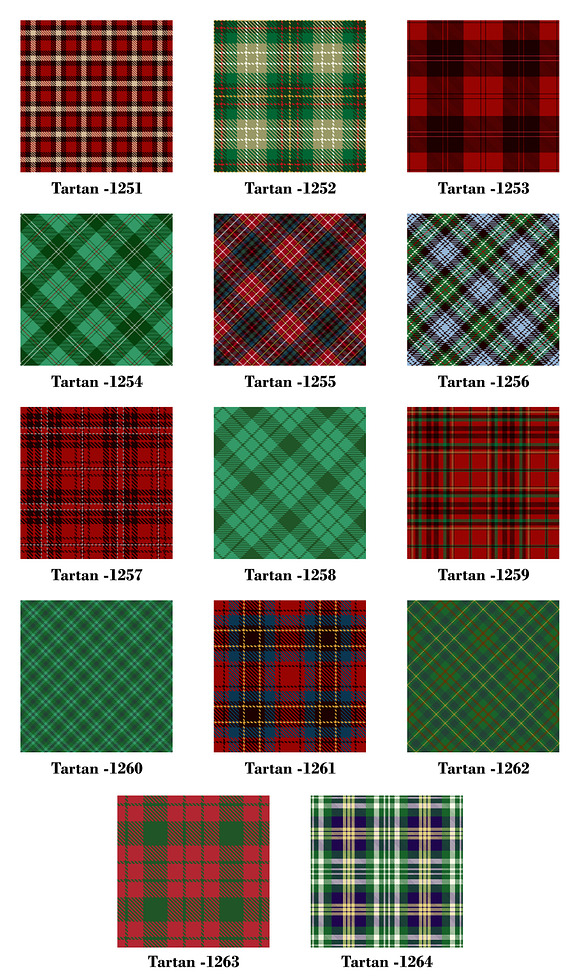 Seamless Tartan Pattern. Part–92 in Patterns - product preview 1
