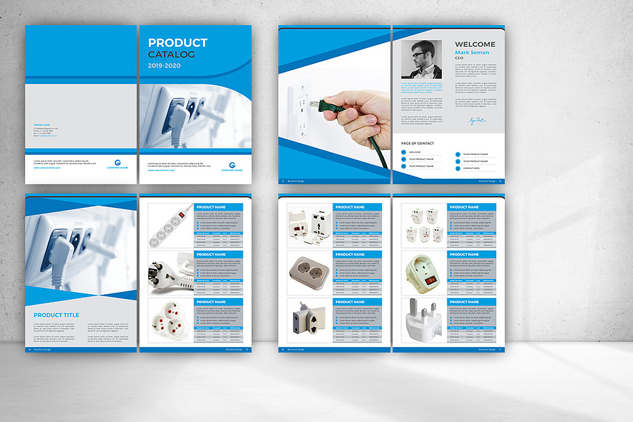 Product Catalog Template in Brochure Templates - product preview 8