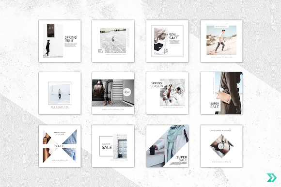 CANVA Light Mist Instagram Post in Instagram Templates - product preview 1