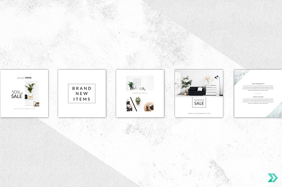 CANVA Light Mist Instagram Post in Instagram Templates - product preview 5