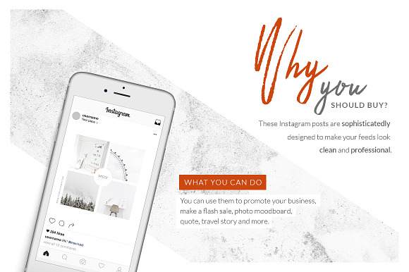 CANVA Light Mist Instagram Post in Instagram Templates - product preview 10
