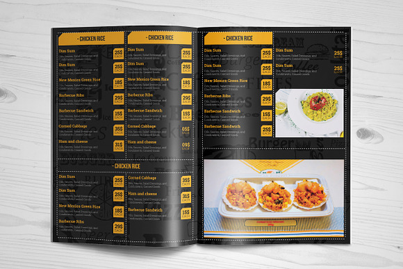 Special Food Menu Brochure -12 Pages in Brochure Templates - product preview 1