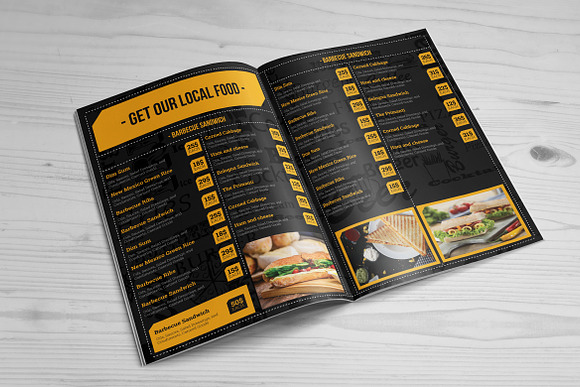 Special Food Menu Brochure -12 Pages in Brochure Templates - product preview 2