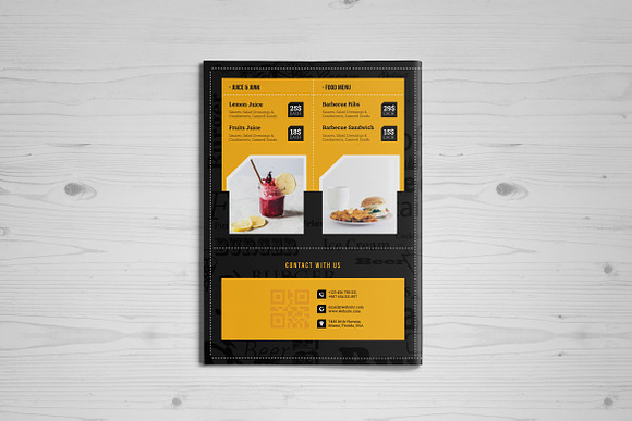 Special Food Menu Brochure -12 Pages in Brochure Templates - product preview 4