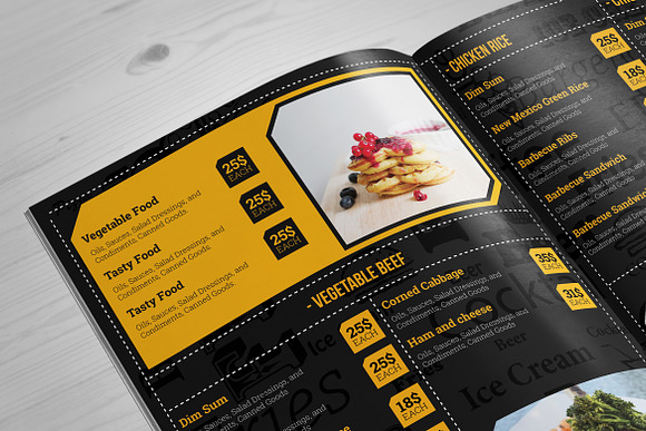 Special Food Menu Brochure -12 Pages in Brochure Templates - product preview 5