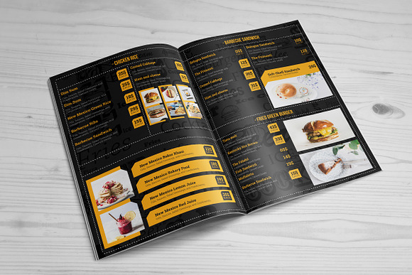 Special Food Menu Brochure -12 Pages in Brochure Templates - product preview 8