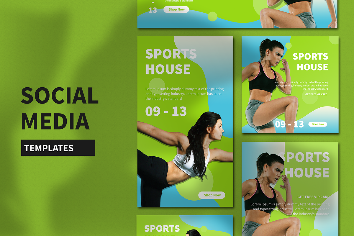 Social Media Template in Social Media Templates - product preview 8
